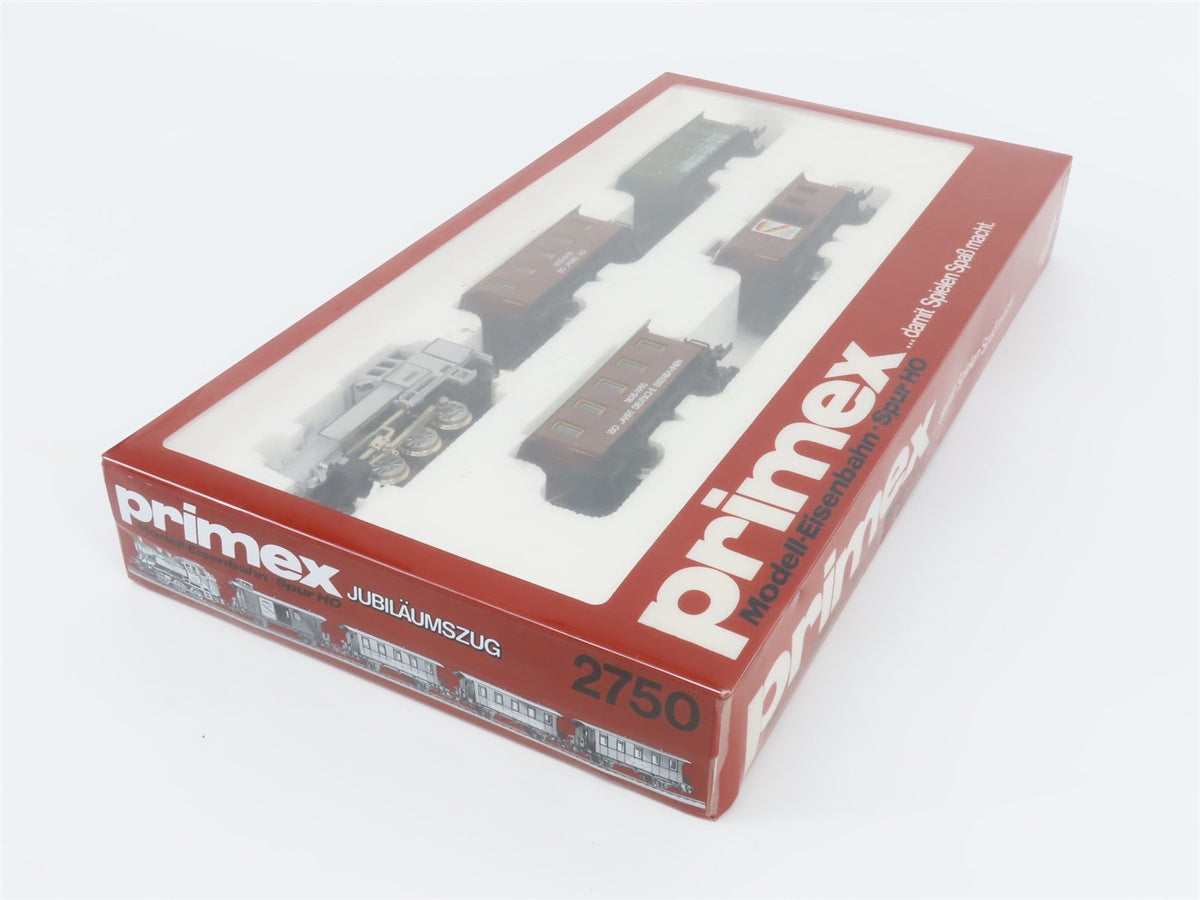 HO Scale Primex 2750 Anniversary Steam Passenger Set SEALED