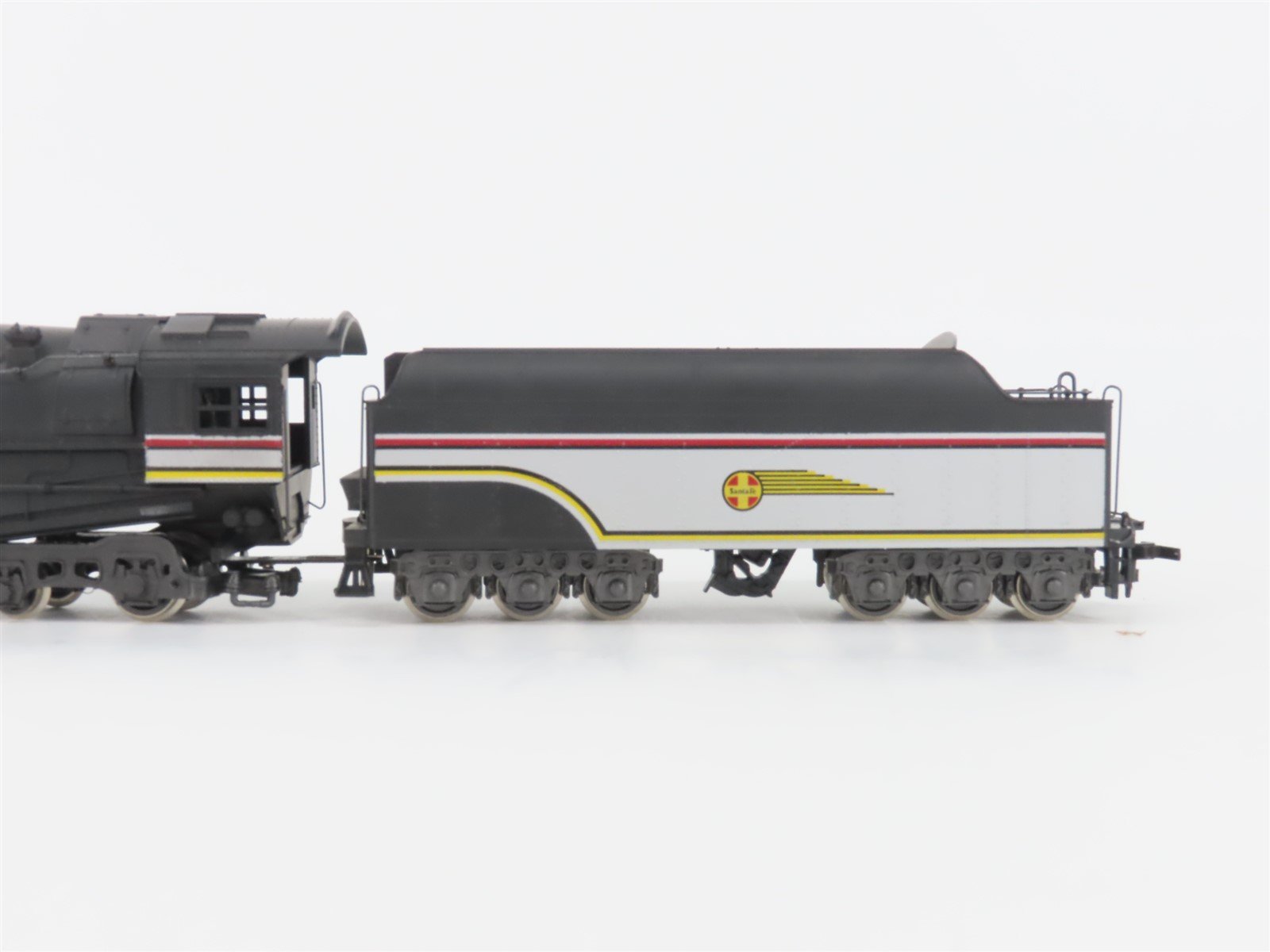 HO Scale Con-Cor 000006 ATSF Santa Fe Valley Flyer Steam Passenger Set