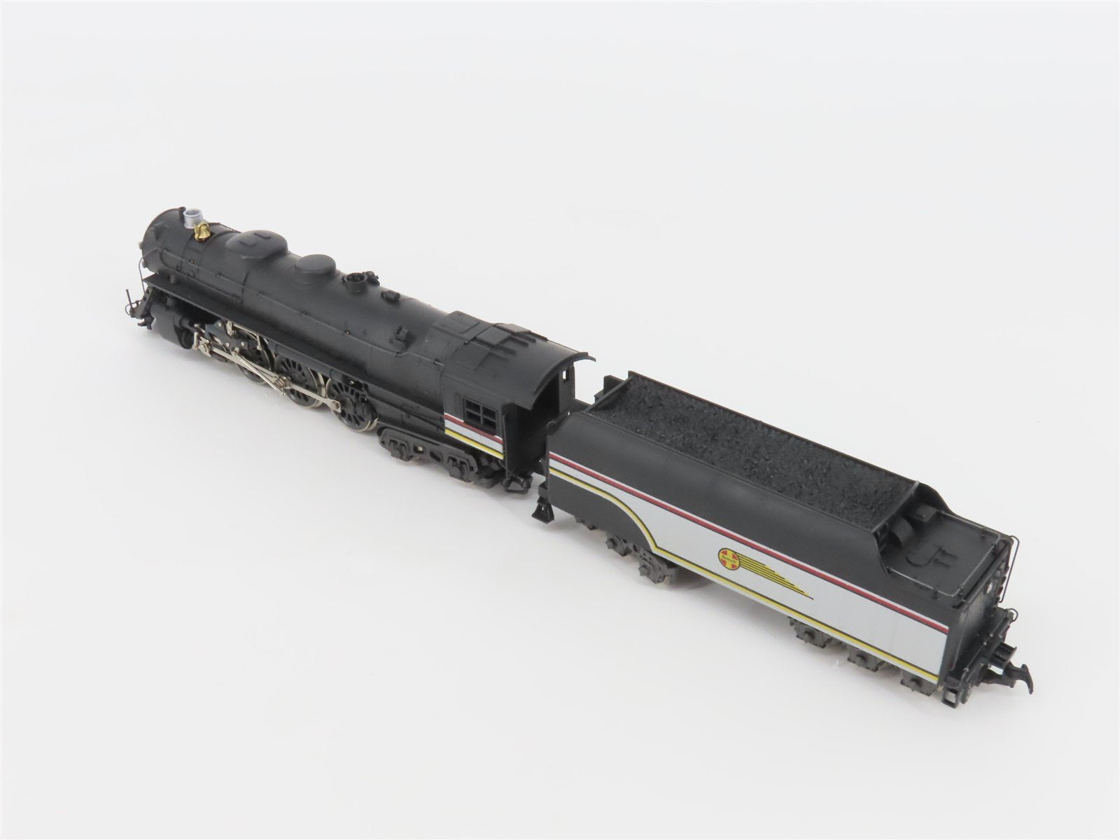 HO Scale Con-Cor 000006 ATSF Santa Fe Valley Flyer Steam Passenger Set