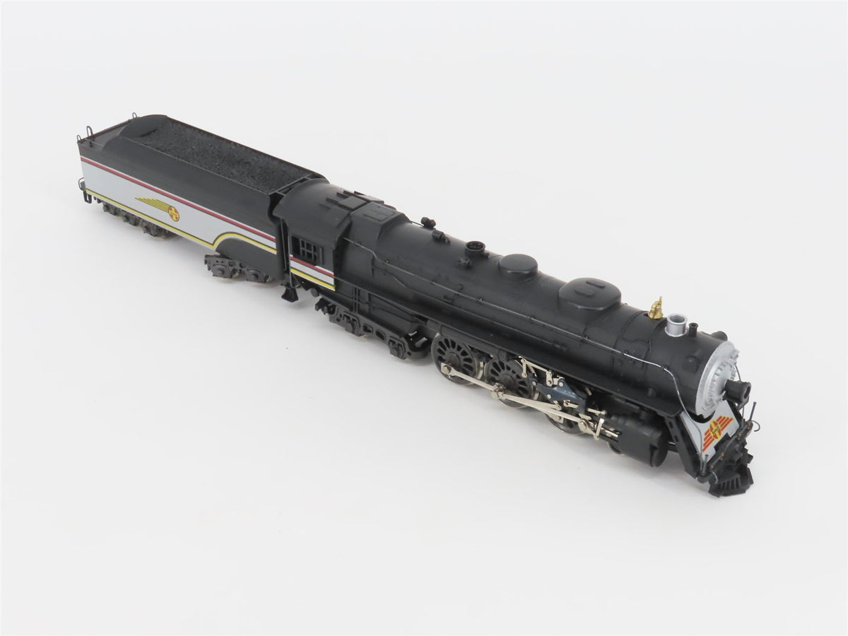 HO Scale Con-Cor 000006 ATSF Santa Fe Valley Flyer Steam Passenger Set