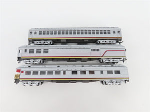 HO Scale Con-Cor 000006 ATSF Santa Fe Valley Flyer Steam Passenger Set