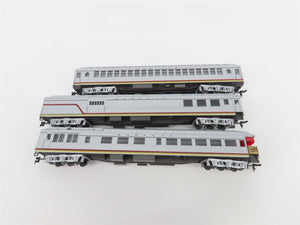 HO Scale Con-Cor 000006 ATSF Santa Fe Valley Flyer Steam Passenger Set