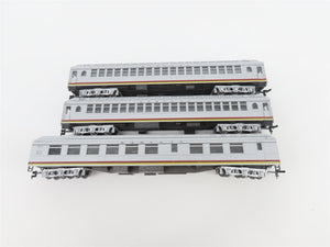 HO Scale Con-Cor 000006 ATSF Santa Fe Valley Flyer Steam Passenger Set