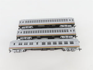 HO Scale Con-Cor 000006 ATSF Santa Fe Valley Flyer Steam Passenger Set