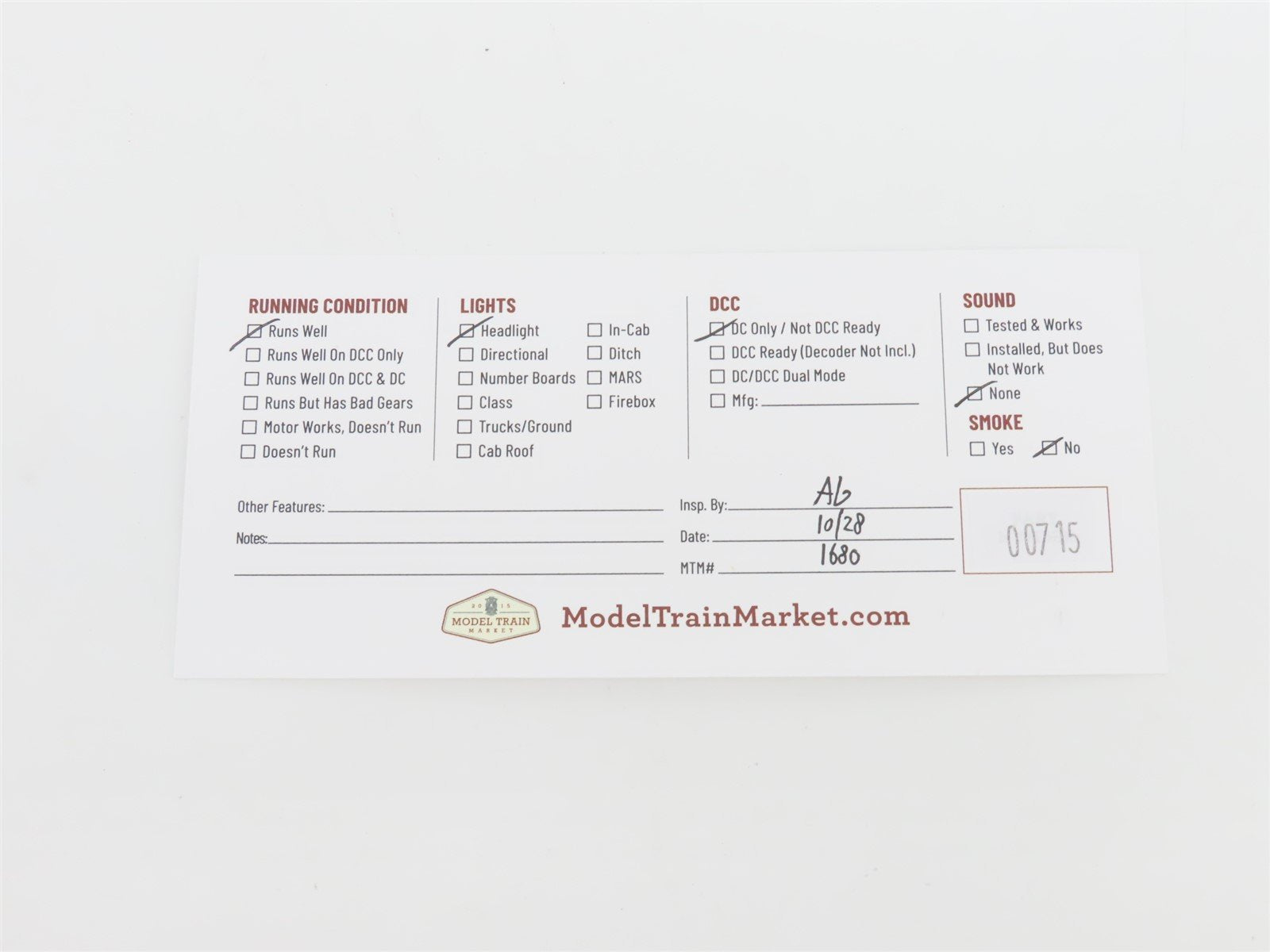 HO Scale Con-Cor 000006 ATSF Santa Fe Valley Flyer Steam Passenger Set