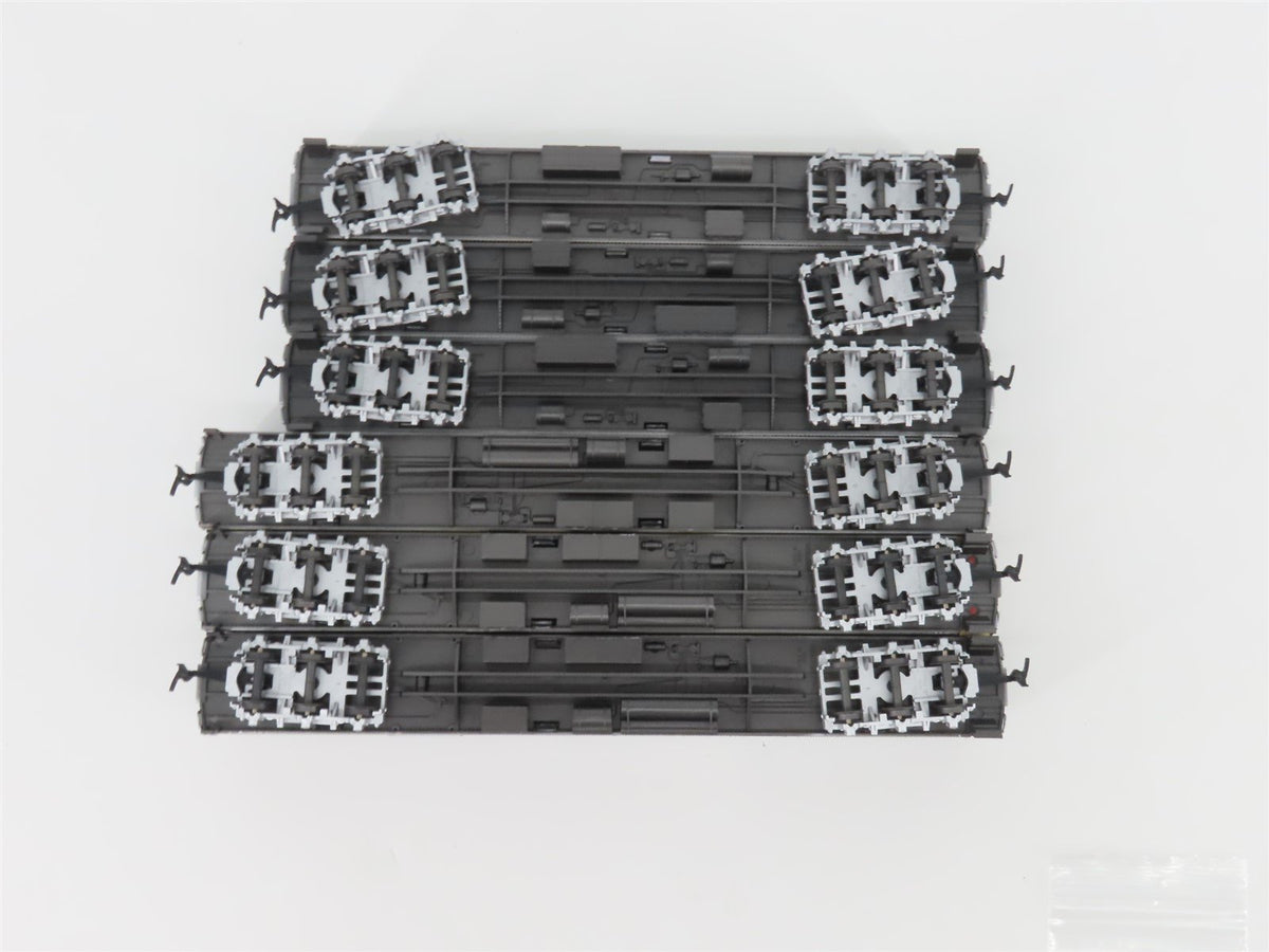 HO Scale Con-Cor 000006 ATSF Santa Fe Valley Flyer Steam Passenger Set