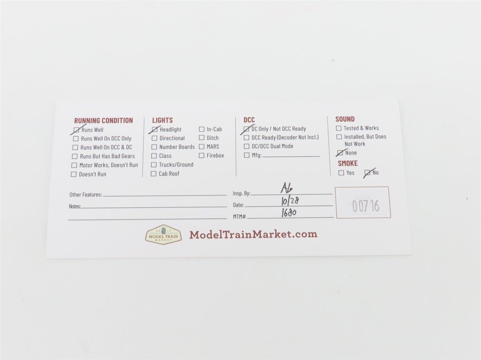 HO Scale Con-Cor 0001 NYC New York Central Cardinal Steam Passenger Train Set