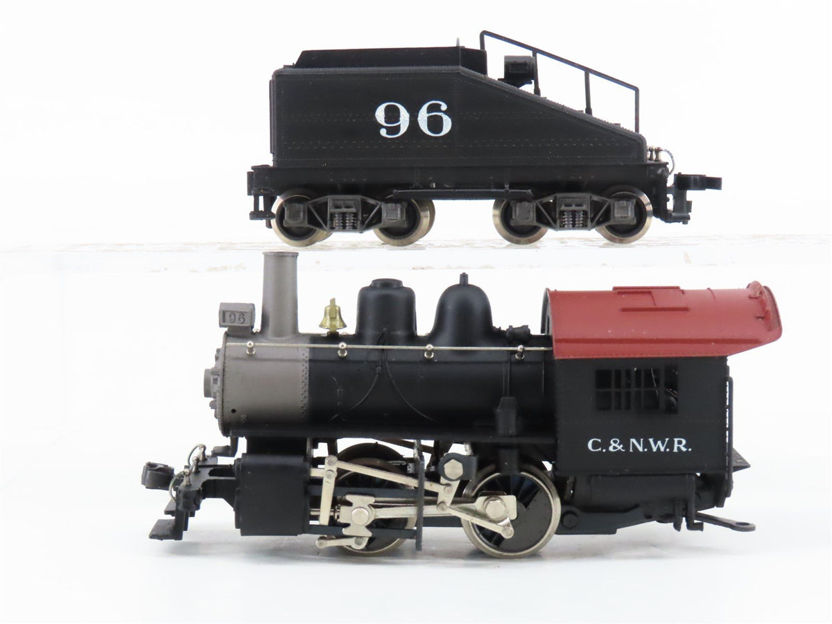 HO Scale Rivarossi C&amp;NWR 0-4-0 Steam Switcher Locomotive #96