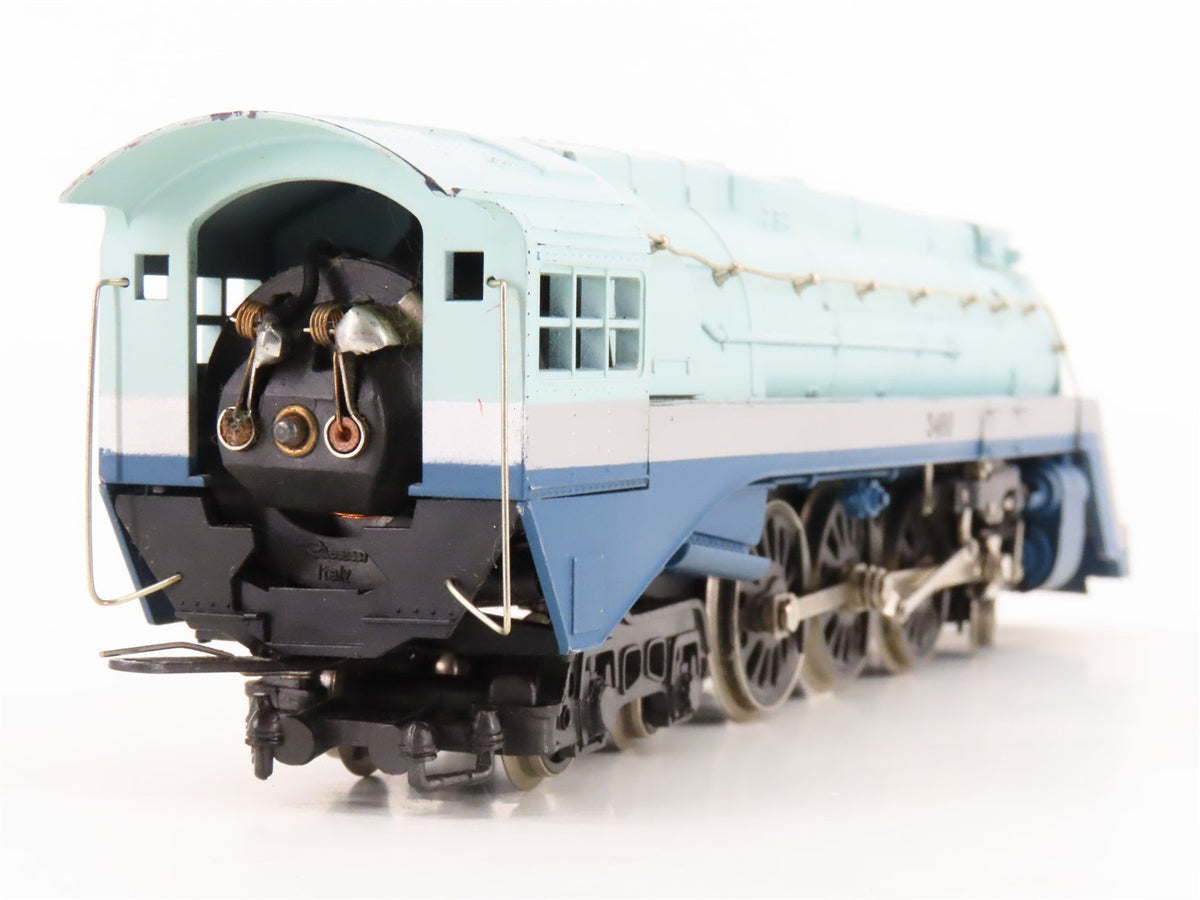 HO Scale Rivarossi ATSF Santa Fe &quot;Blue Goose&quot; 4-6-4 Steam Locomotive #3460