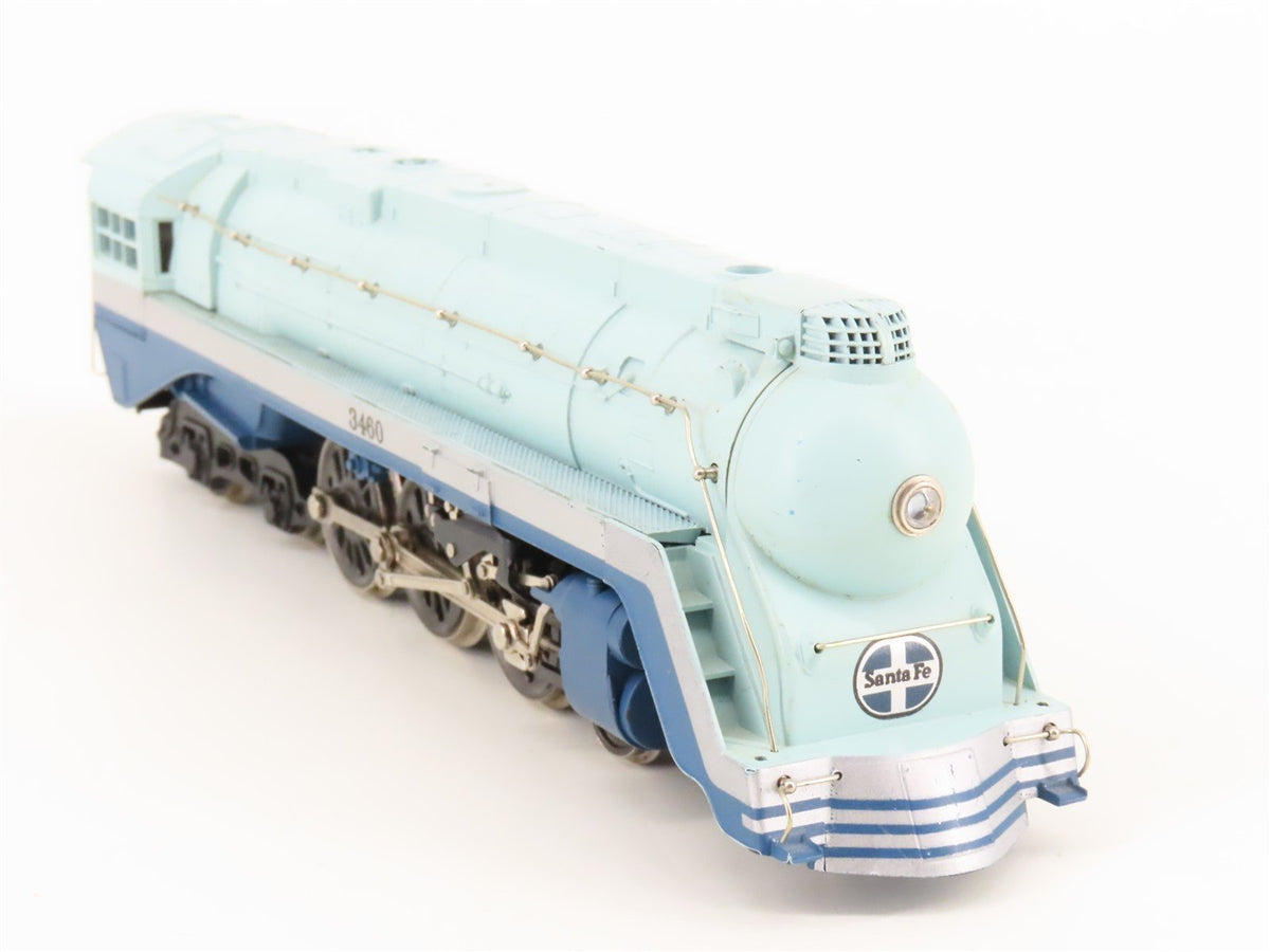 HO Scale Rivarossi ATSF Santa Fe &quot;Blue Goose&quot; 4-6-4 Steam Locomotive #3460