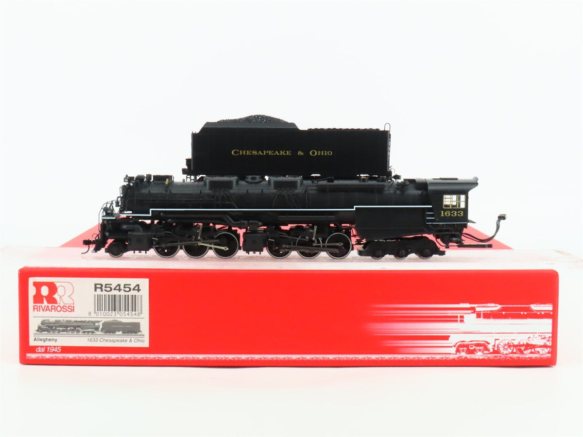 HO Scale Rivarossi R5454 C&amp;O Chesapeake &amp; Ohio 2-6-6-6 Allegheny Steam #1633