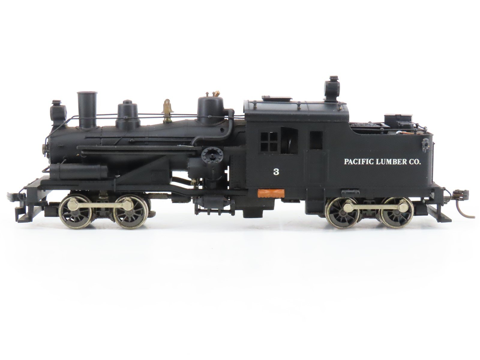 HO Scale Rivarossi Pacific Lumber Co. 2-Truck Heisler Steam #3 - Customized