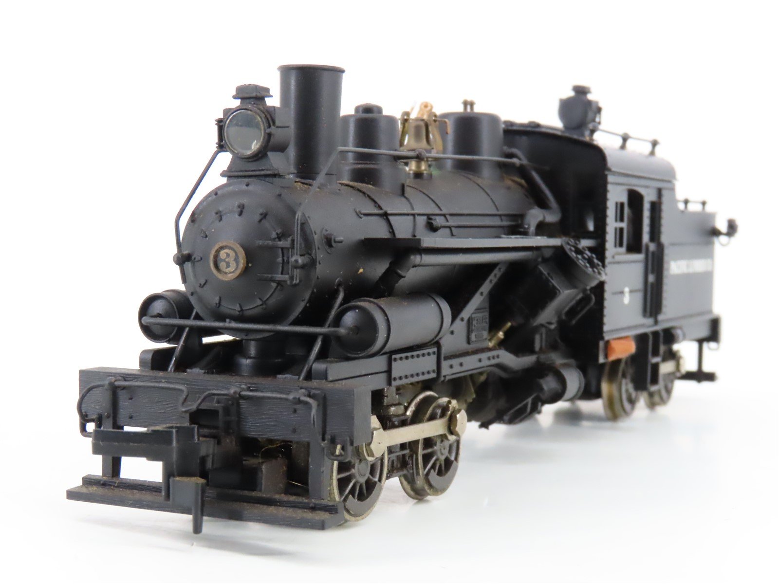 HO Scale Rivarossi Pacific Lumber Co. 2-Truck Heisler Steam #3 - Customized