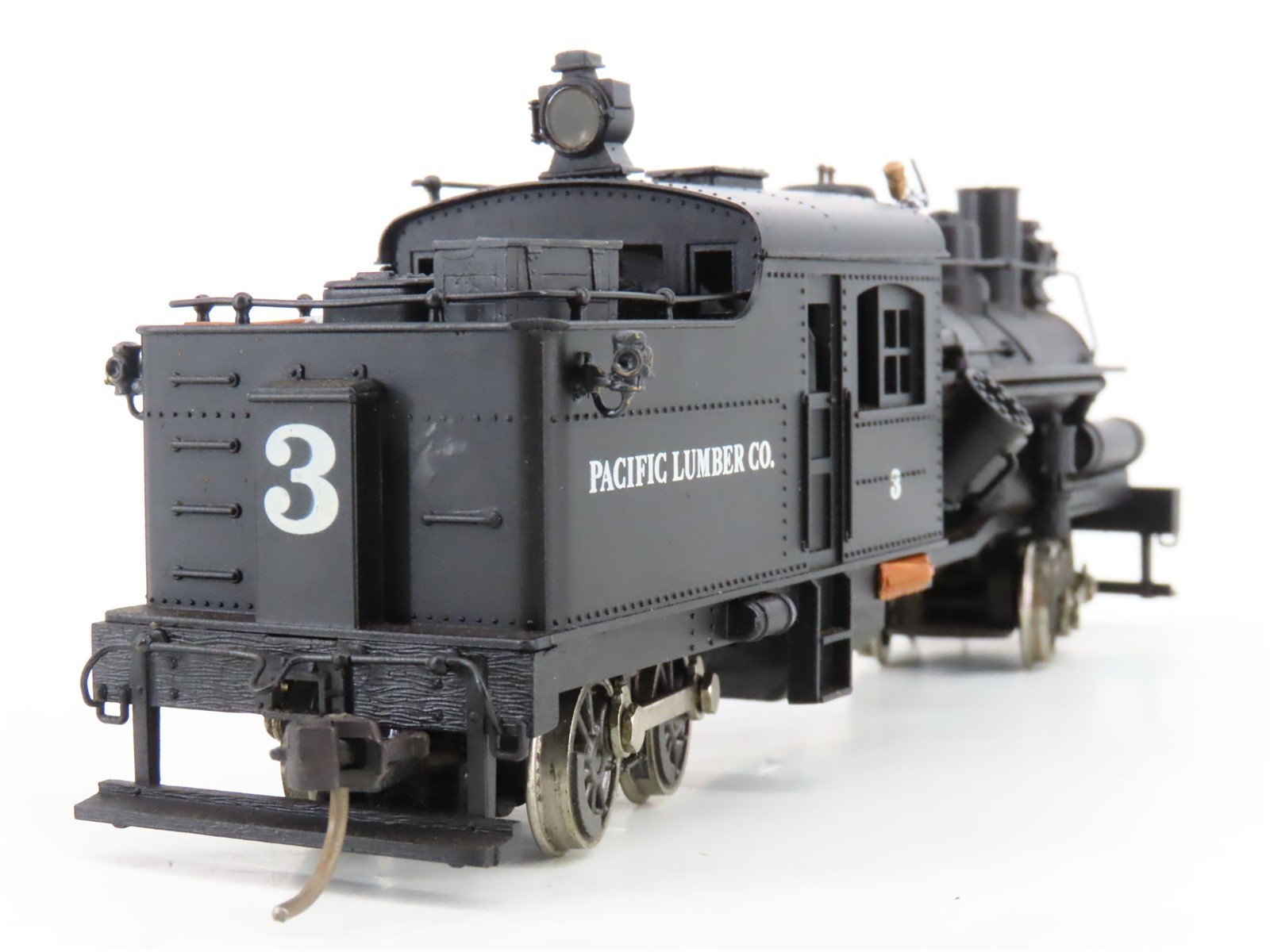 HO Scale Rivarossi Pacific Lumber Co. 2-Truck Heisler Steam #3 - Customized