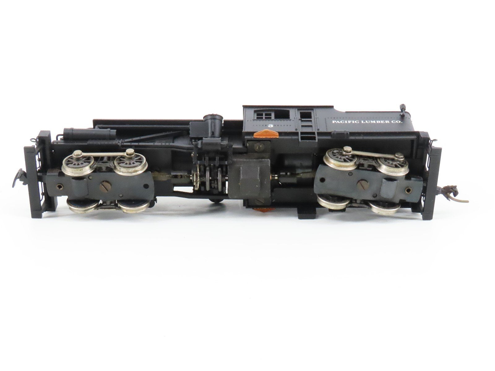 HO Scale Rivarossi Pacific Lumber Co. 2-Truck Heisler Steam #3 - Customized