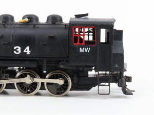 HO Scale Rivarossi MW Maintenance of Way 0-6-0ST Saddle Tank Steam #34 - Custom