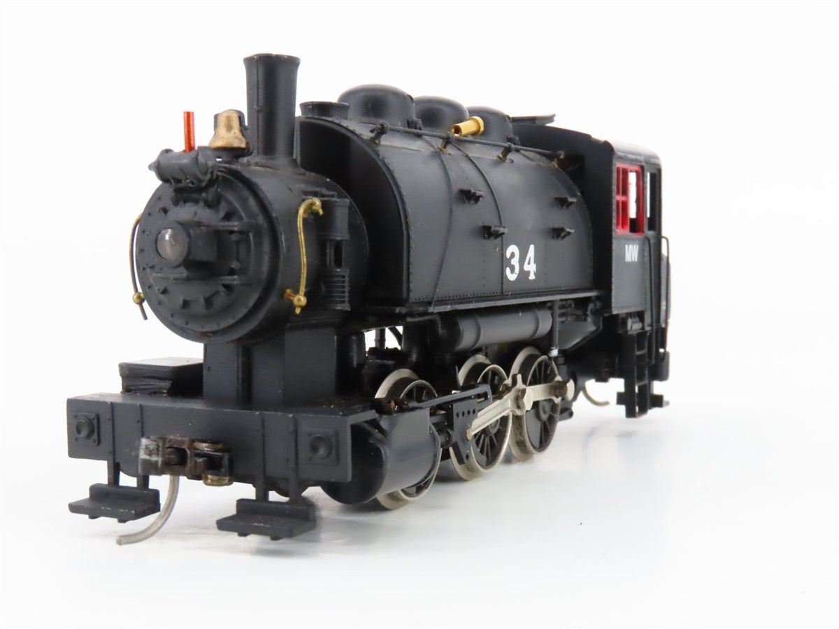 HO Scale Rivarossi MW Maintenance of Way 0-6-0ST Saddle Tank Steam #34 - Custom