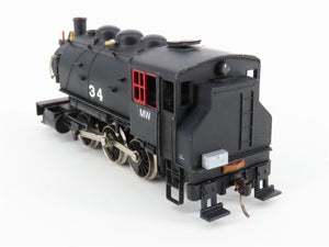HO Scale Rivarossi MW Maintenance of Way 0-6-0ST Saddle Tank Steam #34 - Custom