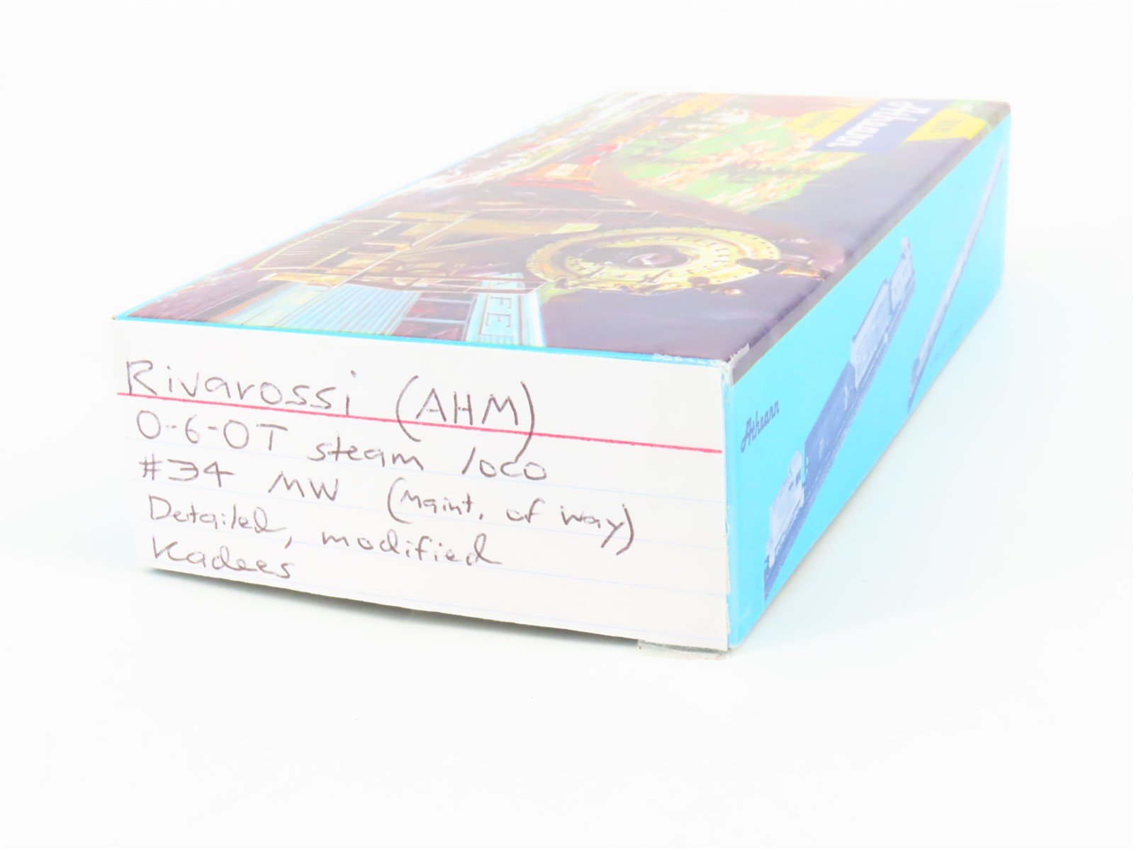 HO Scale Rivarossi MW Maintenance of Way 0-6-0ST Saddle Tank Steam #34 - Custom