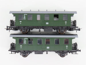 HO Scale Roco 41044 DB Deutsche Bundesbahn 0-6-0T BR80 Steam Passenger Train Set