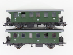 HO Scale Roco 41044 DB Deutsche Bundesbahn 0-6-0T BR80 Steam Passenger Train Set