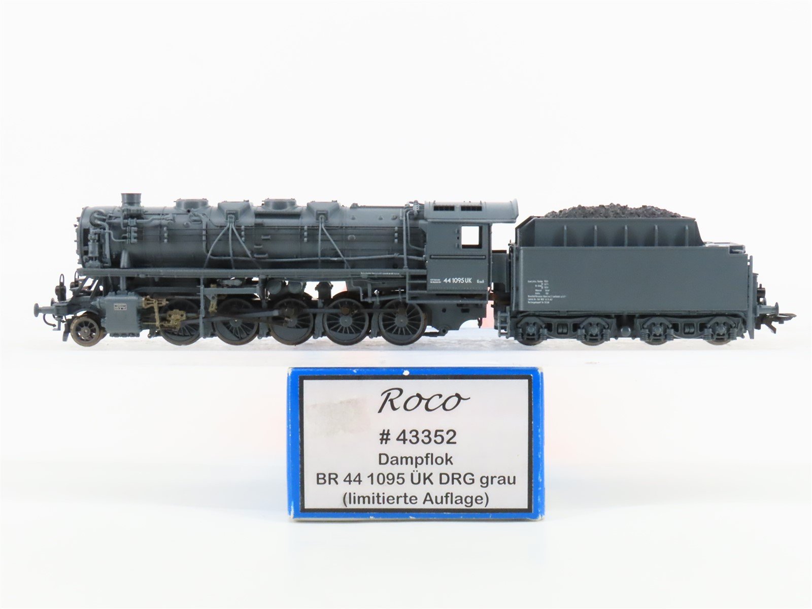HO Scale Roco 43352 DRG Deutsche Reichsbahn 2-10-0 BR44 Steam #1095UK