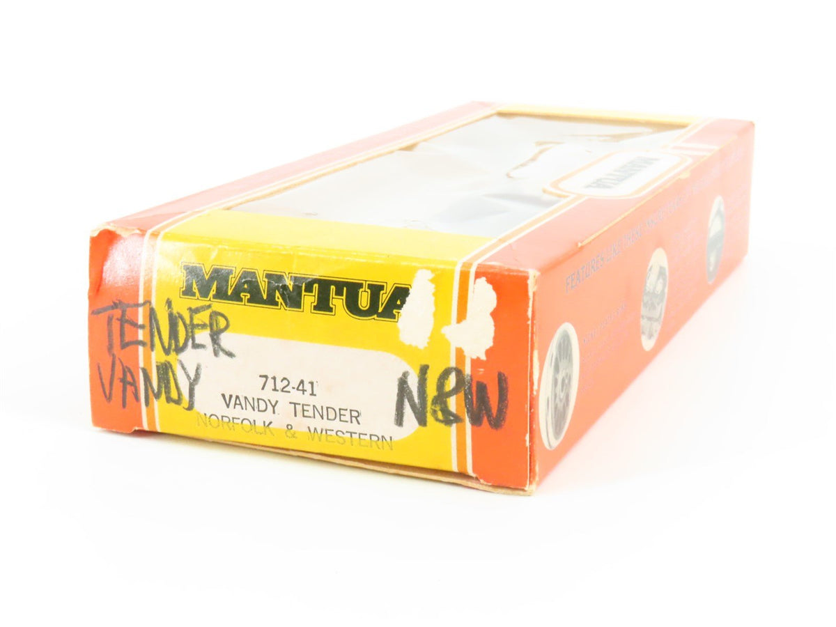 HO Scale Mantua 712-41 N&amp;W Norfolk &amp; Western Vandy Tender