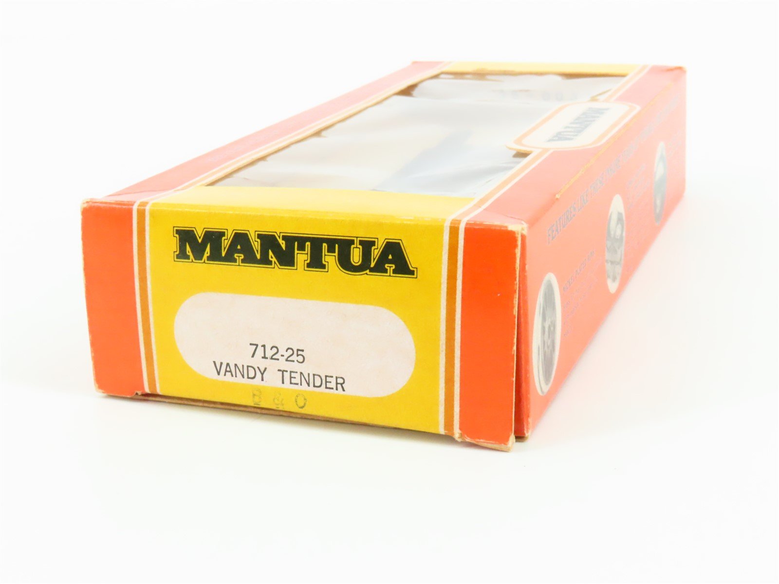 HO Scale Mantua 712-25 B&O Baltimore & Ohio Vandy Tender