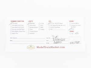 HO Scale Mantua 323-521 RDG Reading 4-6-2 Camelback Steam Locomotive #1017