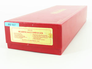 HO Scale Mantua 323-521 RDG Reading 4-6-2 Camelback Steam Locomotive #1017
