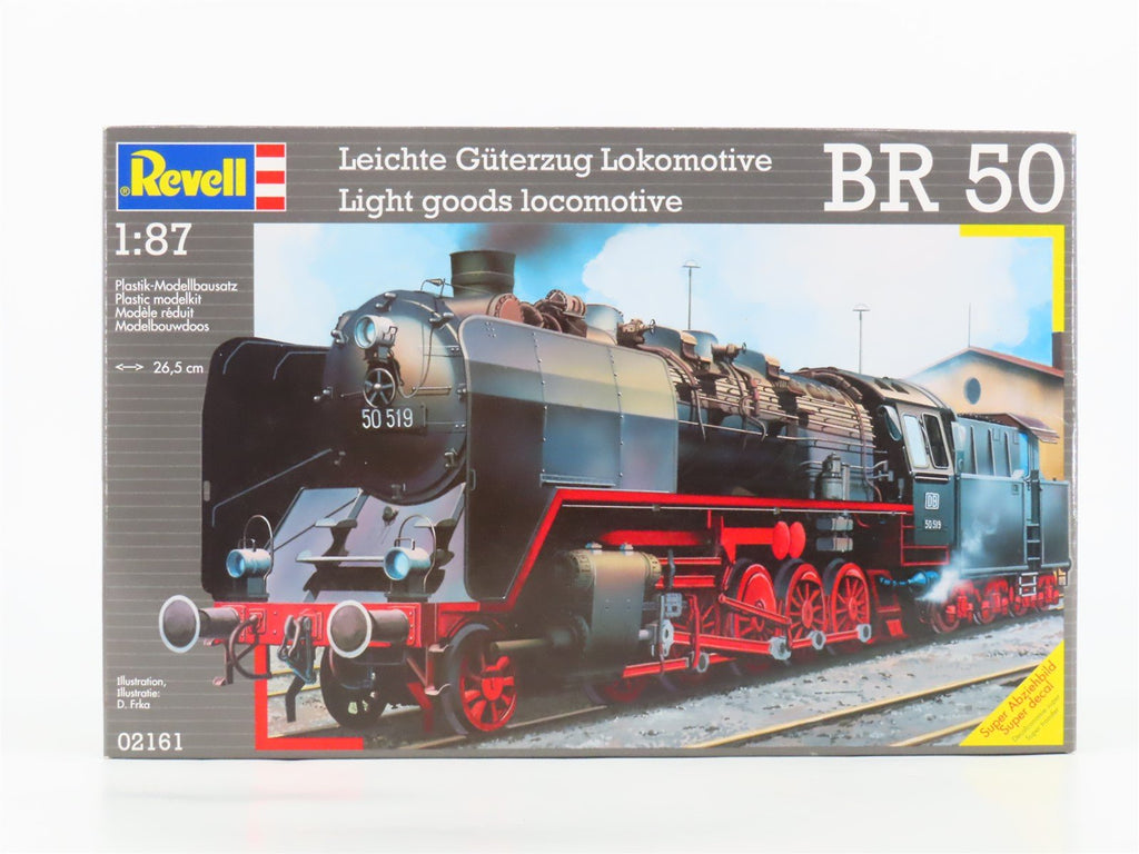 HO Revell Kit #02161 Undecorated DB German 2-10-0 BR50 Steam