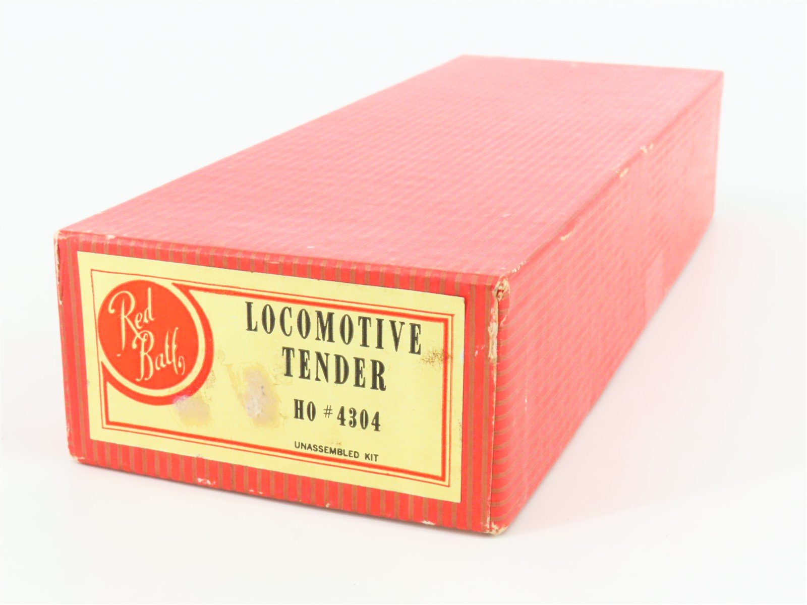 HO Scale Red Ball Kit #4304 Undecorated Tender