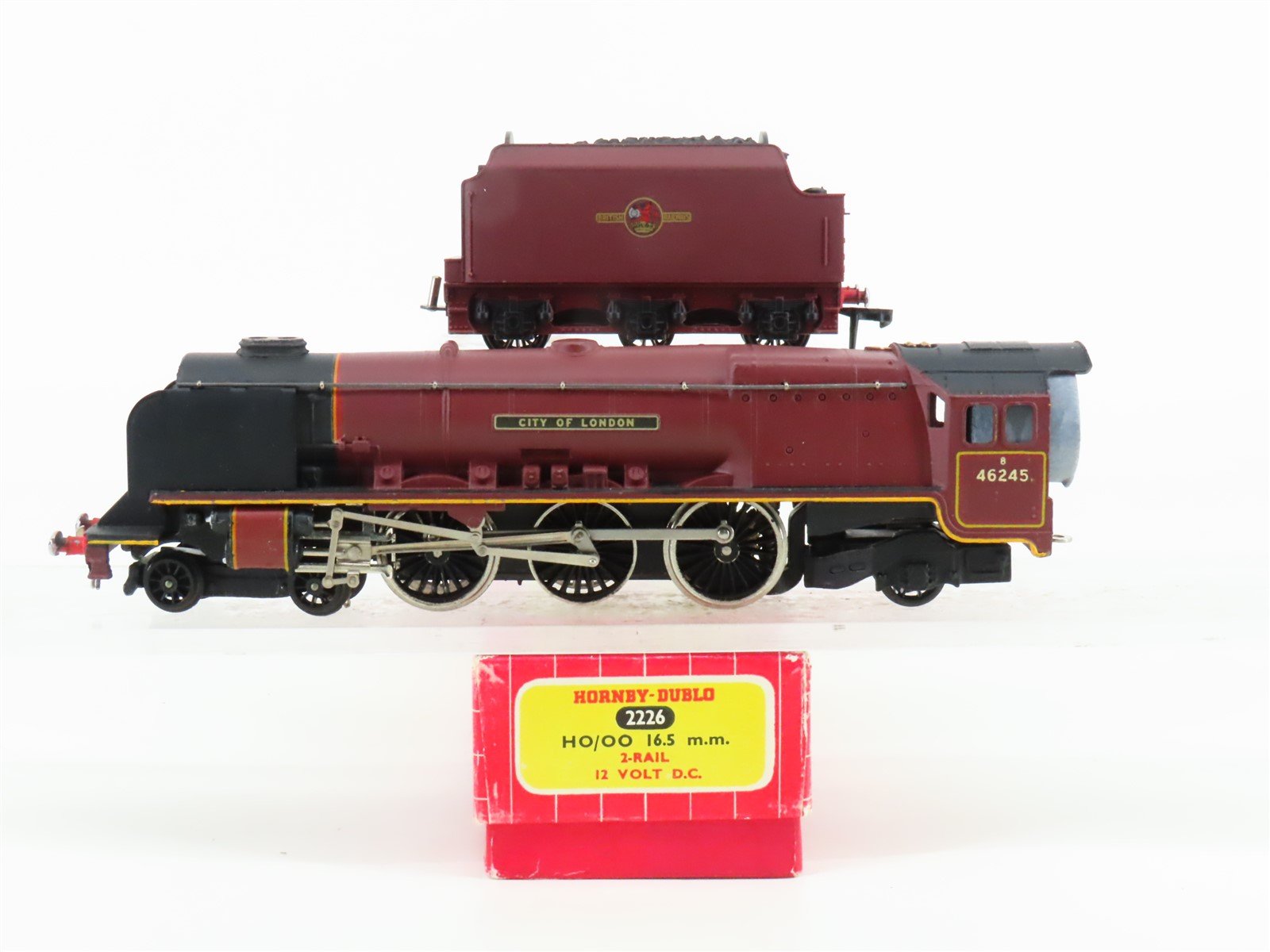OO Hornby Dublo 2226 BR British Railways "City of London" 4-6-2 Steam #46245