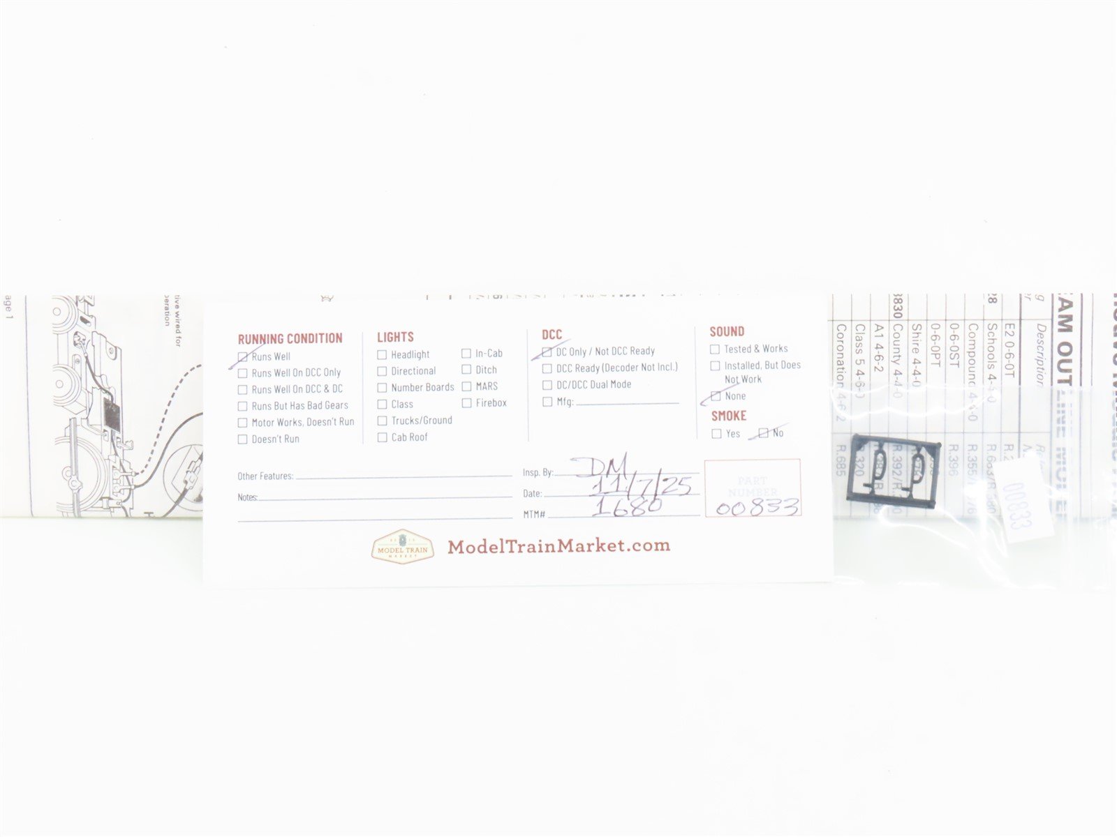 OO Scale Hornby R.355 MR Midland Railway 1000 Class 4-4-0 Compound Steam #1000