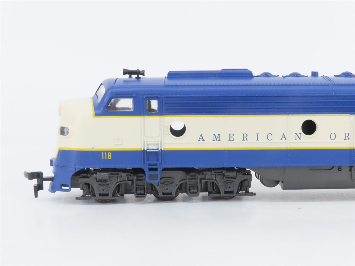 HO Rivarossi 0824 American Orient Express EMD E8A/A Diesel Passenger Train Set