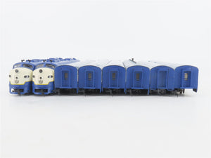 HO Rivarossi 0824 American Orient Express EMD E8A/A Diesel Passenger Train Set