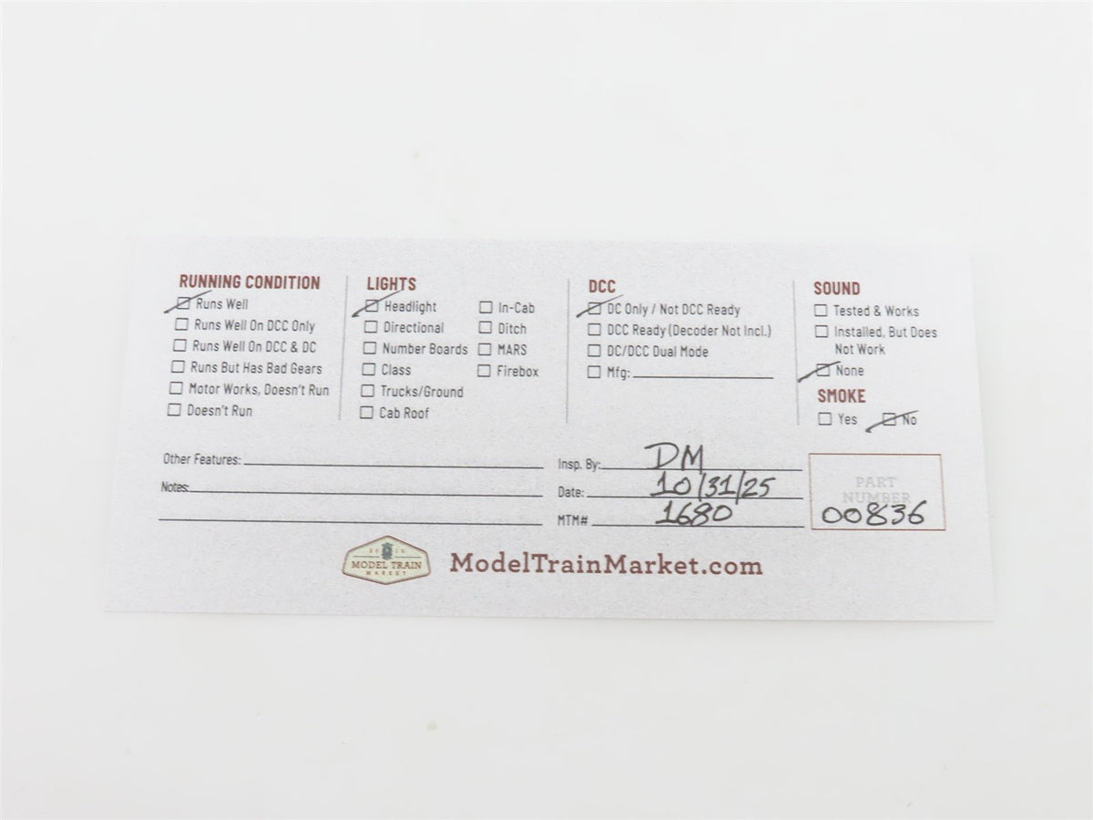 HO Rivarossi 0824 American Orient Express EMD E8A/A Diesel Passenger Train Set