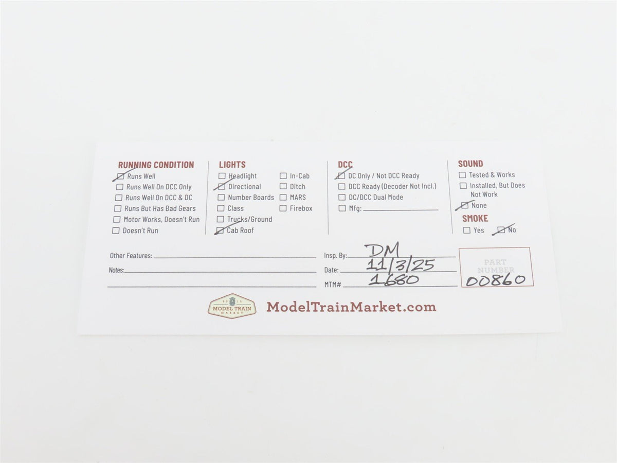 HO Scale Bachmann Spectrum 87024 AMTK Amtrak Phase III F40PH Diesel #304