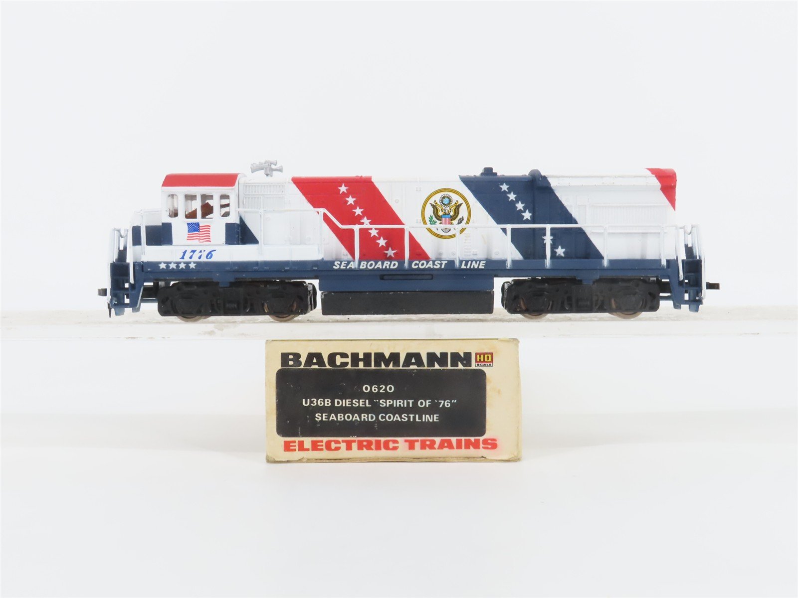 HO Bachmann 0620 SCL Seaboard Coast Lin "Spirit of '76" GE U36B Diesel #1776