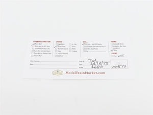 HO Bachmann 0620 SCL Seaboard Coast Lin 