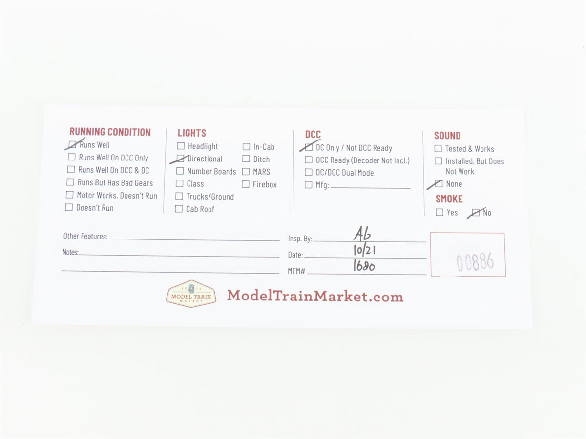 HO Scale Atlas 8037 PRR Pennsylvania C425 Diesel Locomotive #2420 CUSTOM