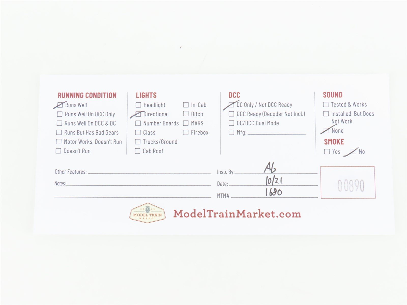 HO Scale Atlas 8212 PRR Pennsylvania GP7 Diesel Locomotive #8508