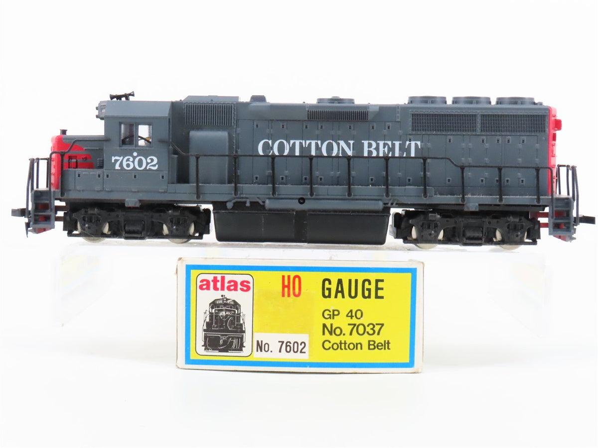 HO Scale Atlas 7037 SP Southern Pacific GP40 Diesel Locomotive #7602