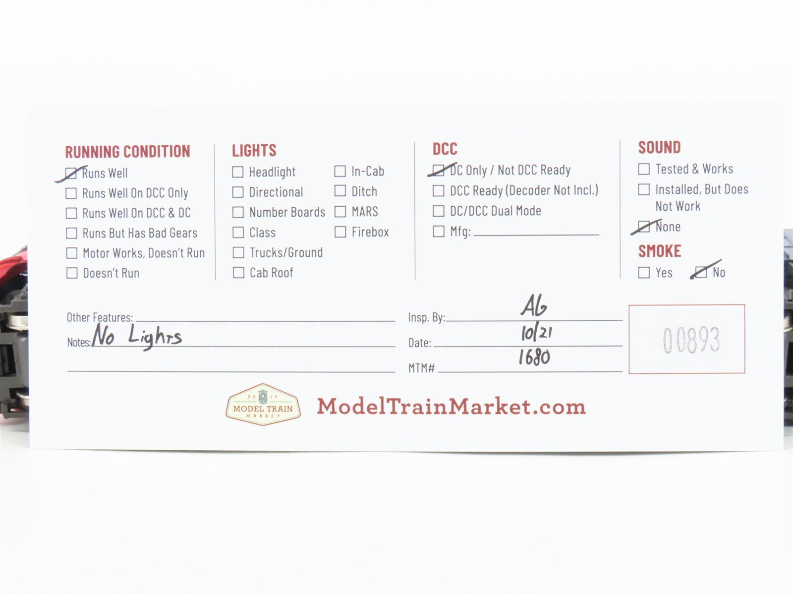 HO Scale Atlas 7048 SP Southern Pacific FP7A Diesel Locomotive #6454