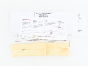 HO Scale Athearn 2202 GATX Lease Fleet SD40-2 Diesel Locomotive 2-Pack