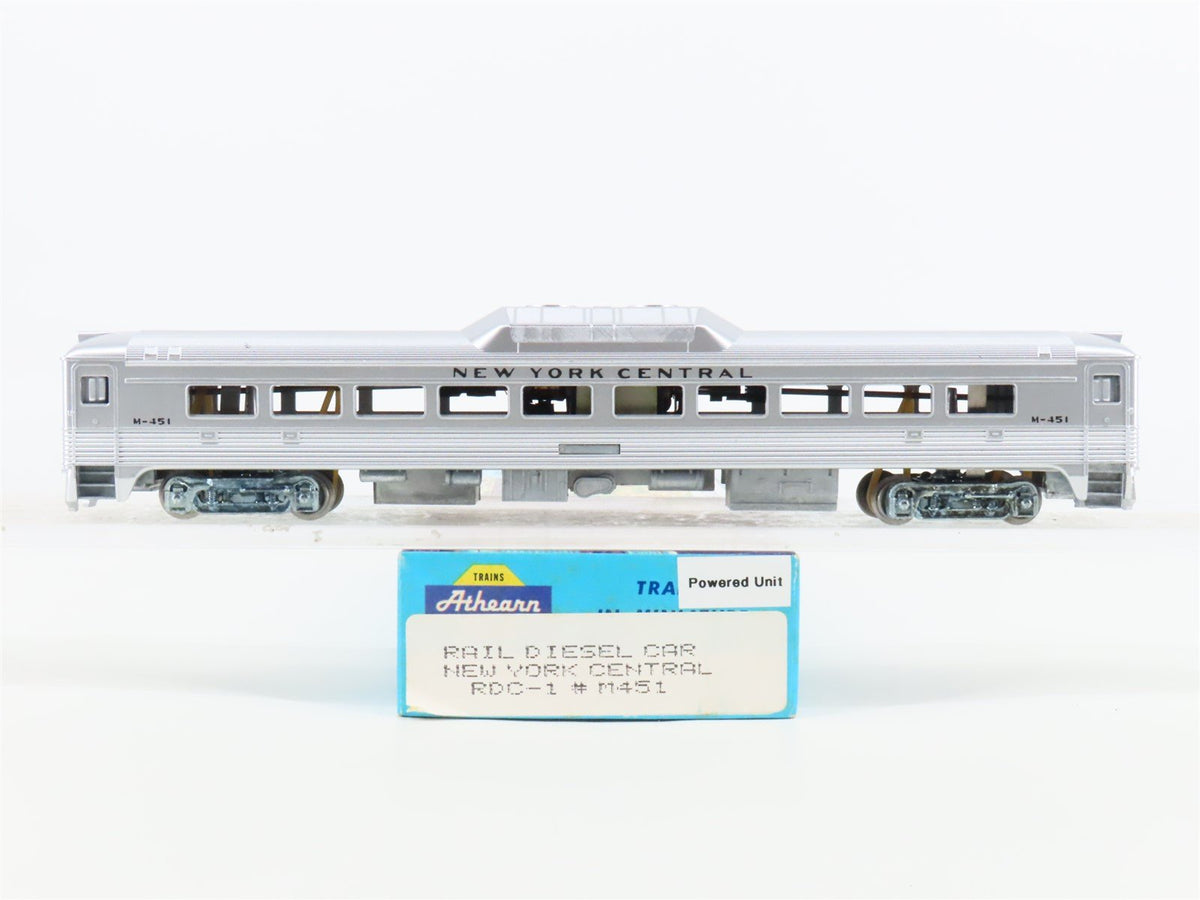 HO Scale Athearn NYC New York Central RDC Diesel Railcar #M-451