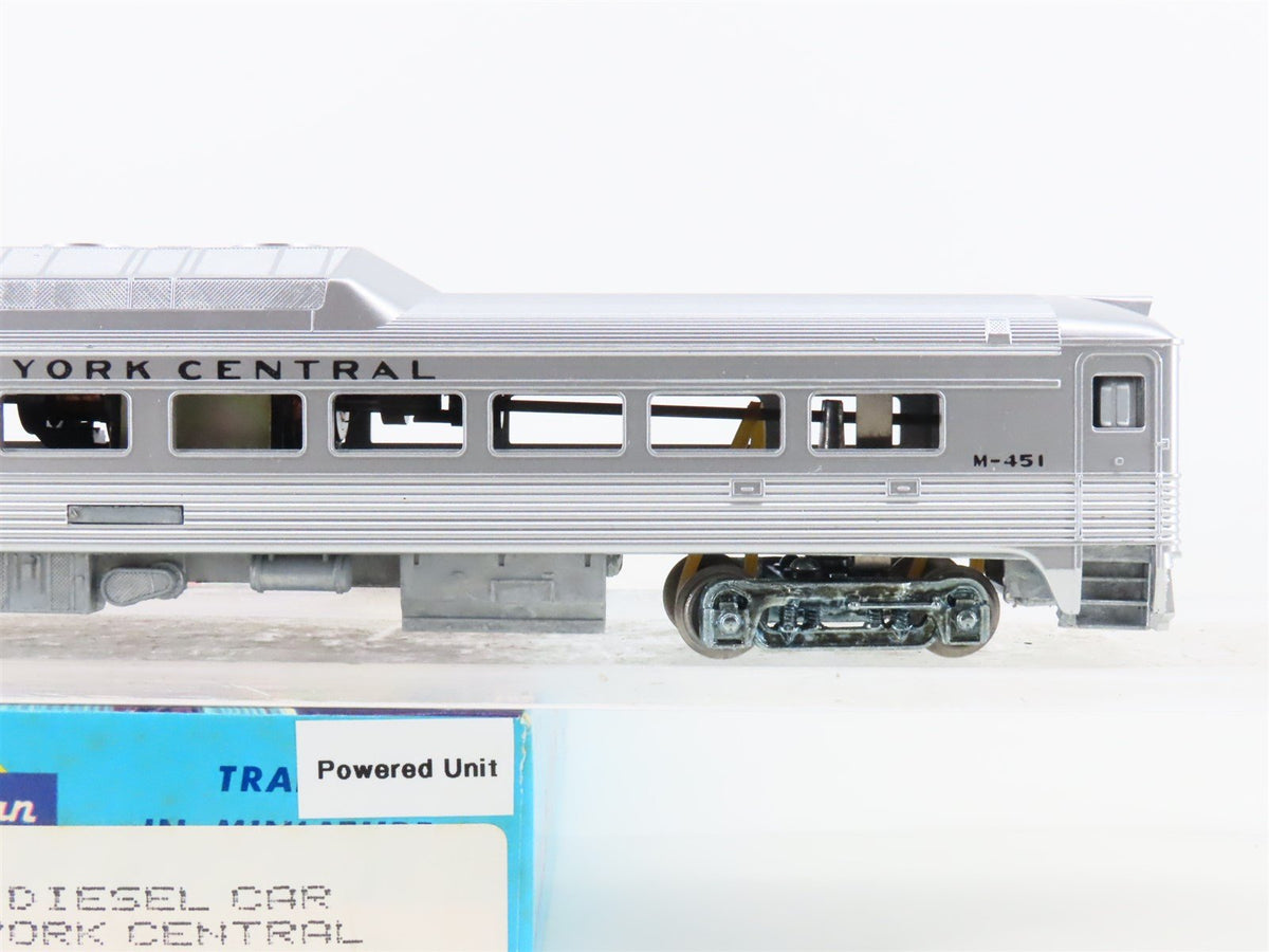 HO Scale Athearn NYC New York Central RDC Diesel Railcar #M-451