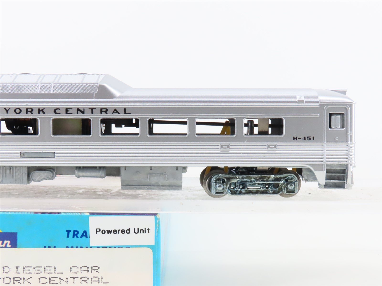 HO Scale Athearn NYC New York Central RDC Diesel Railcar #M-451