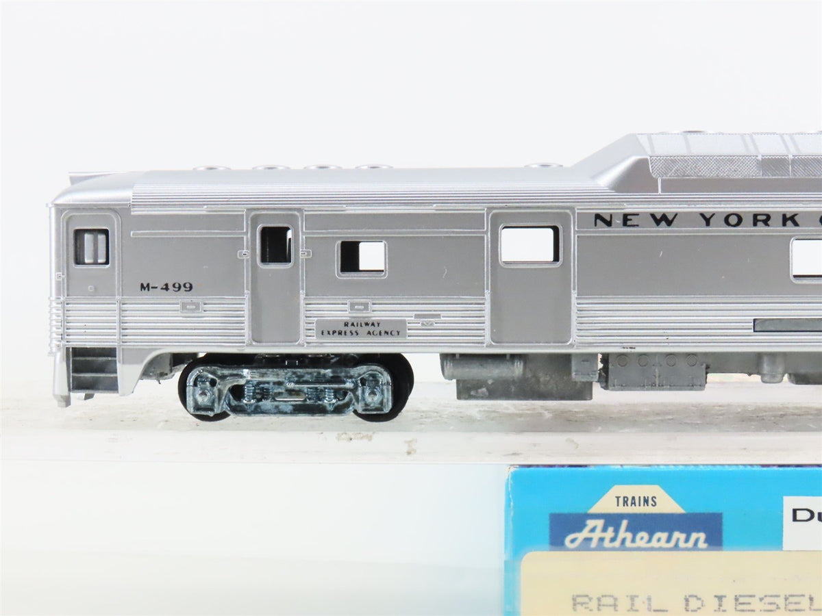 HO Scale Athearn NYC New York Central RDC Diesel Railcar #M-499 UNPOWERED