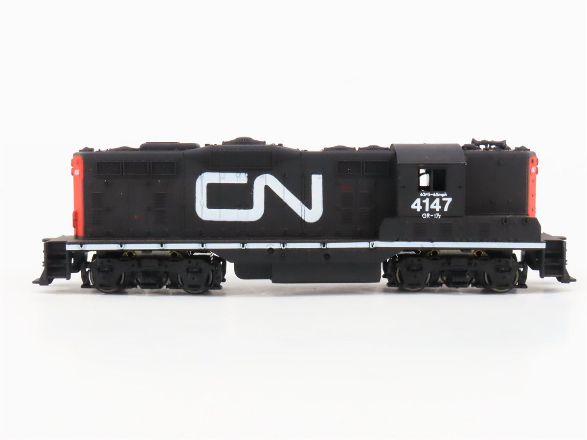 HO Scale Bev-Bel CN Canadian National GP9 Diesel Locomotive #4147